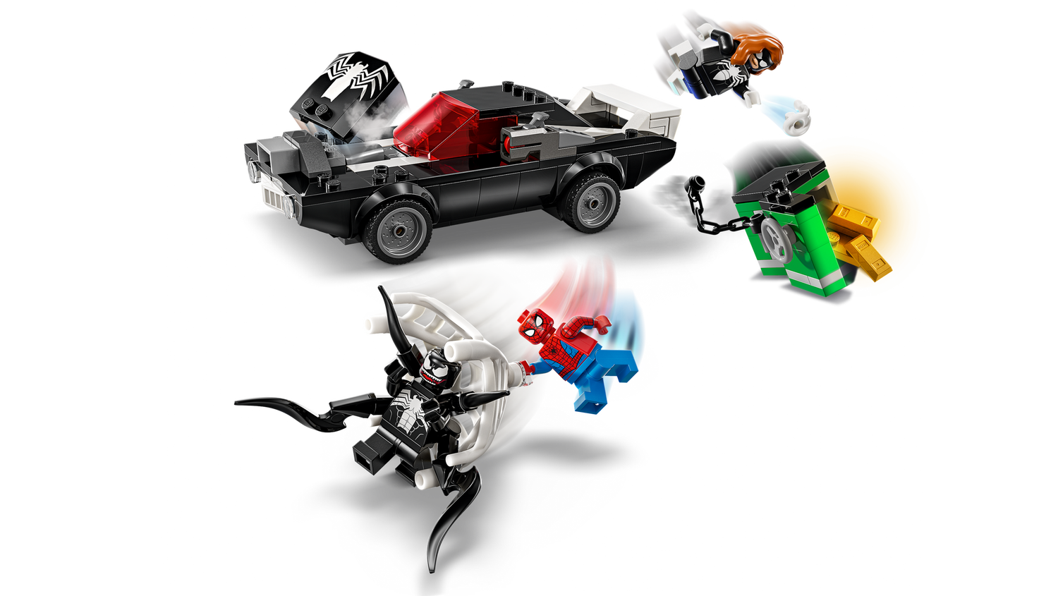 Конструктор Lego Super Heroes Людина-павук проти маслкара Венома фото №3