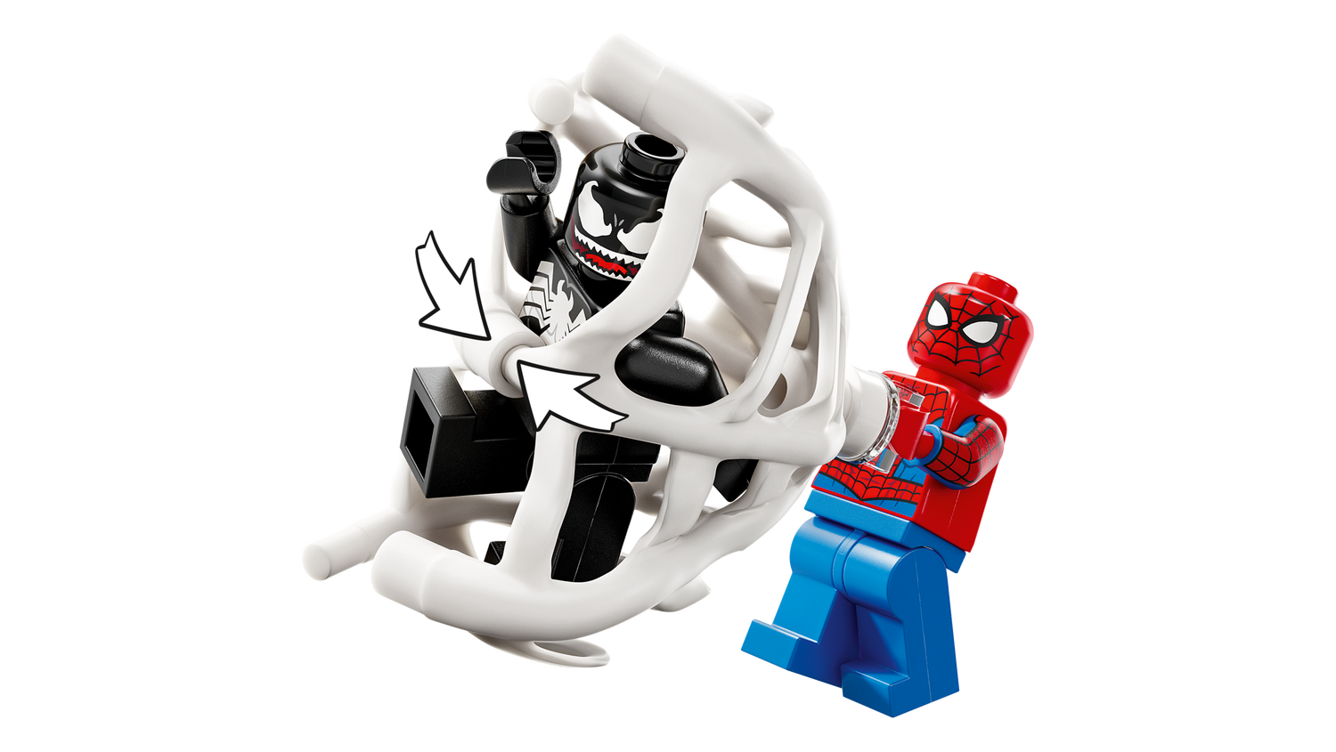 Конструктор Lego Super Heroes Людина-павук проти маслкара Венома фото №6