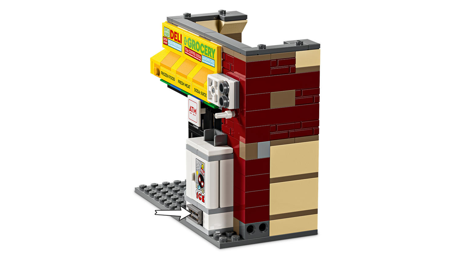 Конструктор Lego Super Heroes Всесвіт-павук: Майлз Моралес проти Плями фото №3