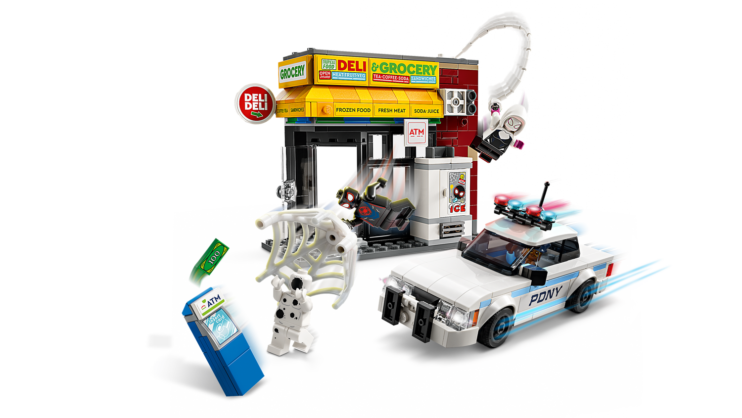 Конструктор Lego Super Heroes Всесвіт-павук: Майлз Моралес проти Плями фото №4