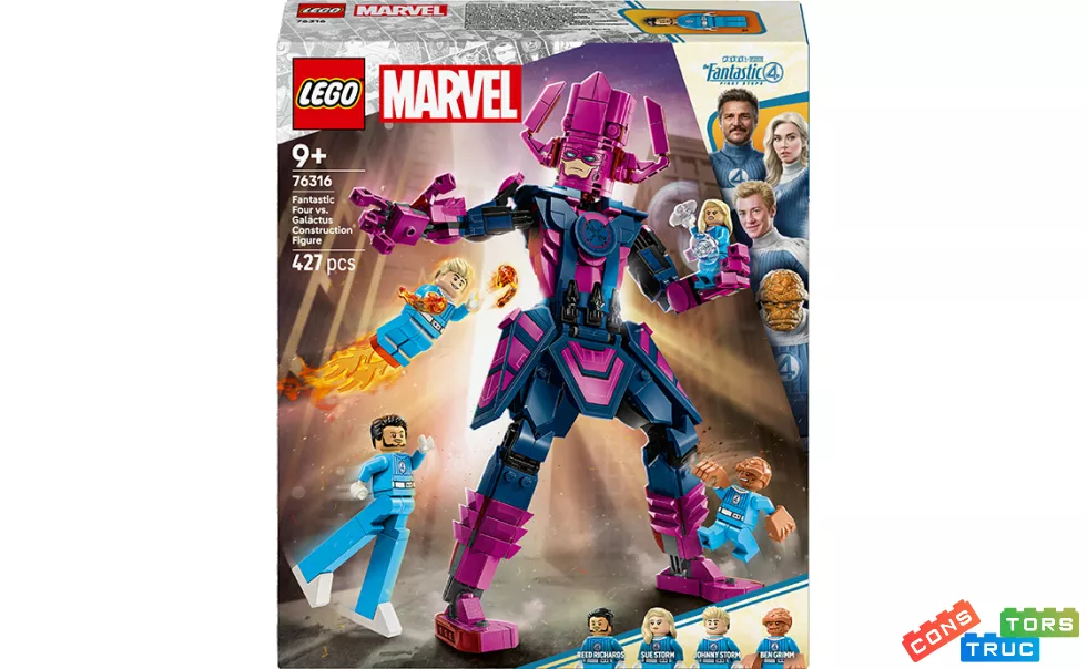 Конструктор Lego Super Heroes Фантастична четвірка проти Ґалактуса: фігурка для складання