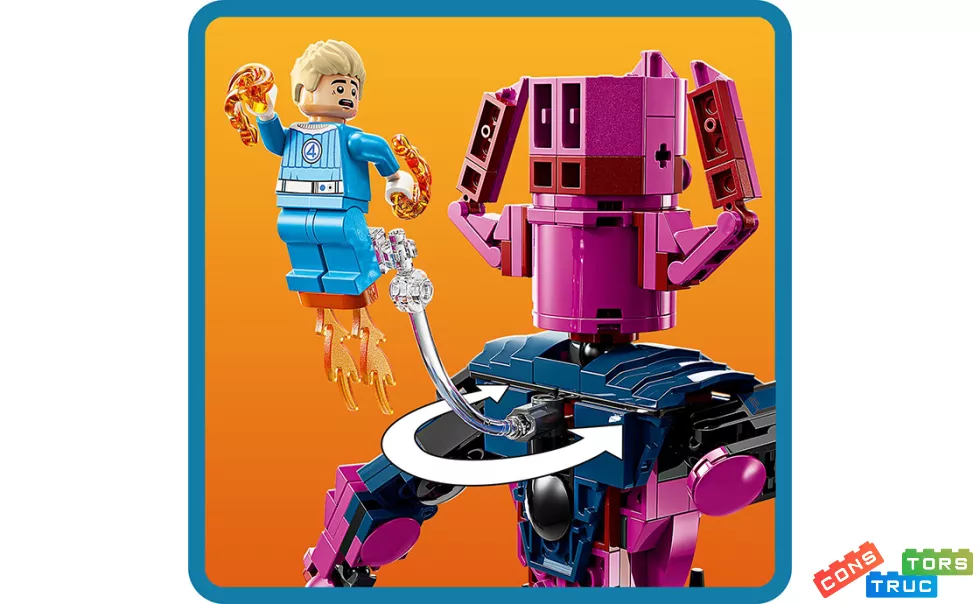 Конструктор Lego Super Heroes Фантастична четвірка проти Ґалактуса: фігурка для складання фото №7
