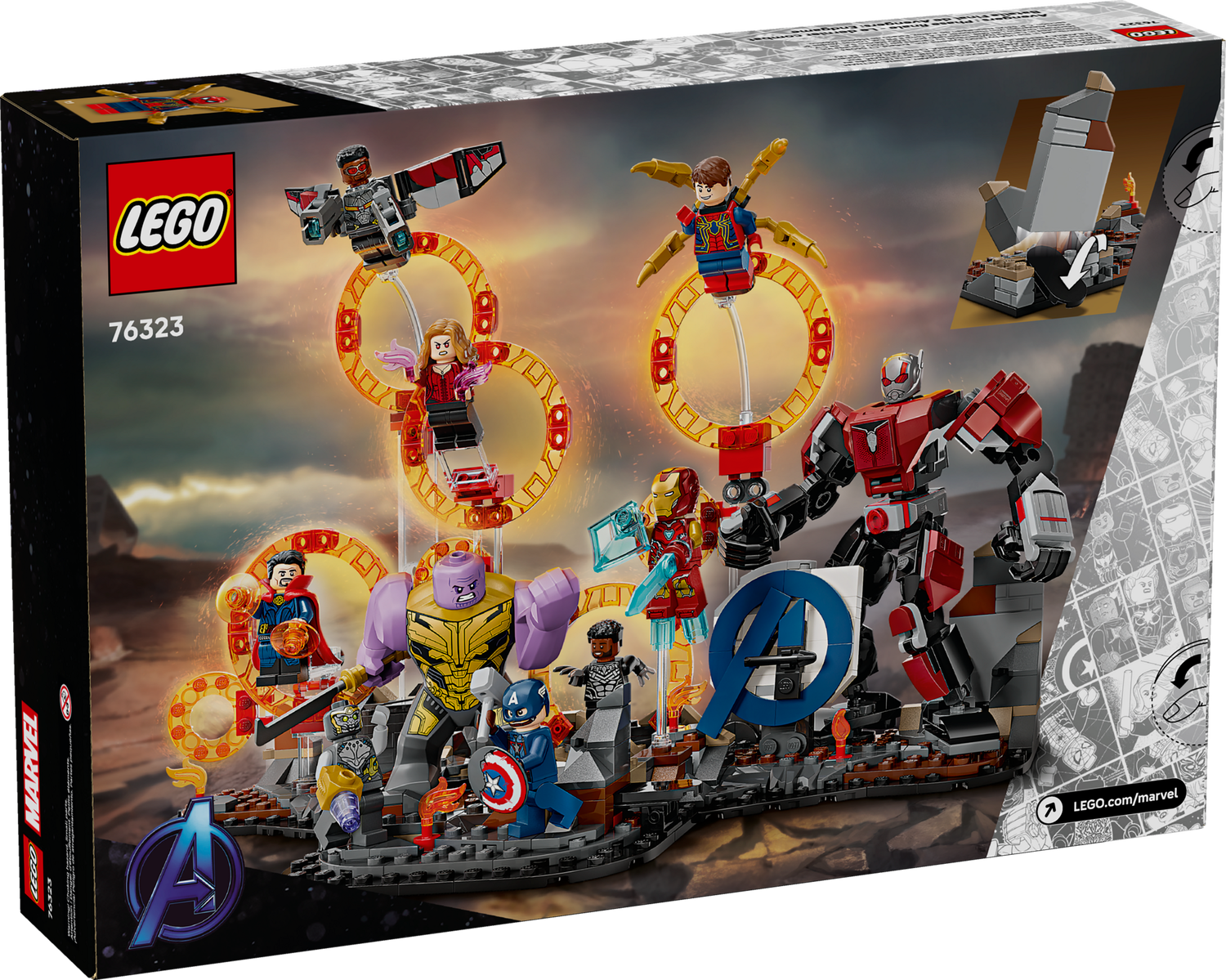 Конструктор Lego Super Heroes Месники: Завершення. Вирішальна битва фото №6