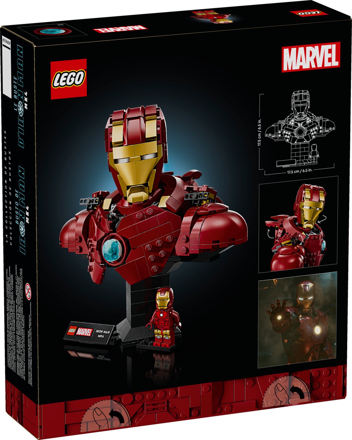 Конструктор Lego Super Heroes Бюст Залізної Людини MK4 фото №6