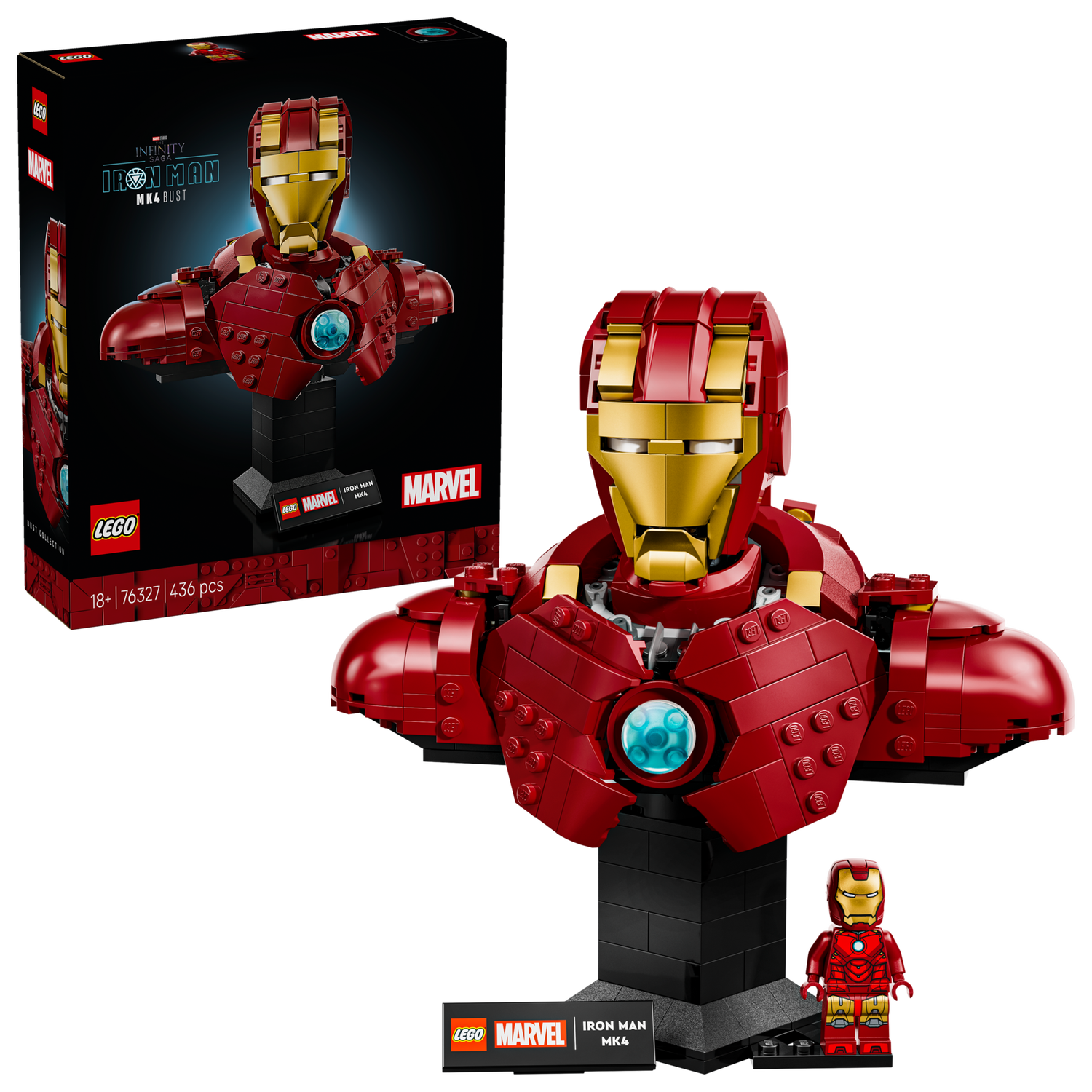 Конструктор Lego Super Heroes Бюст Залізної Людини MK4
