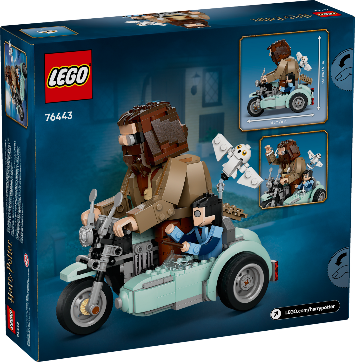Конструктор Lego Harry Potter Поїздка Геґріда й Гаррі на мотоциклі фото №6