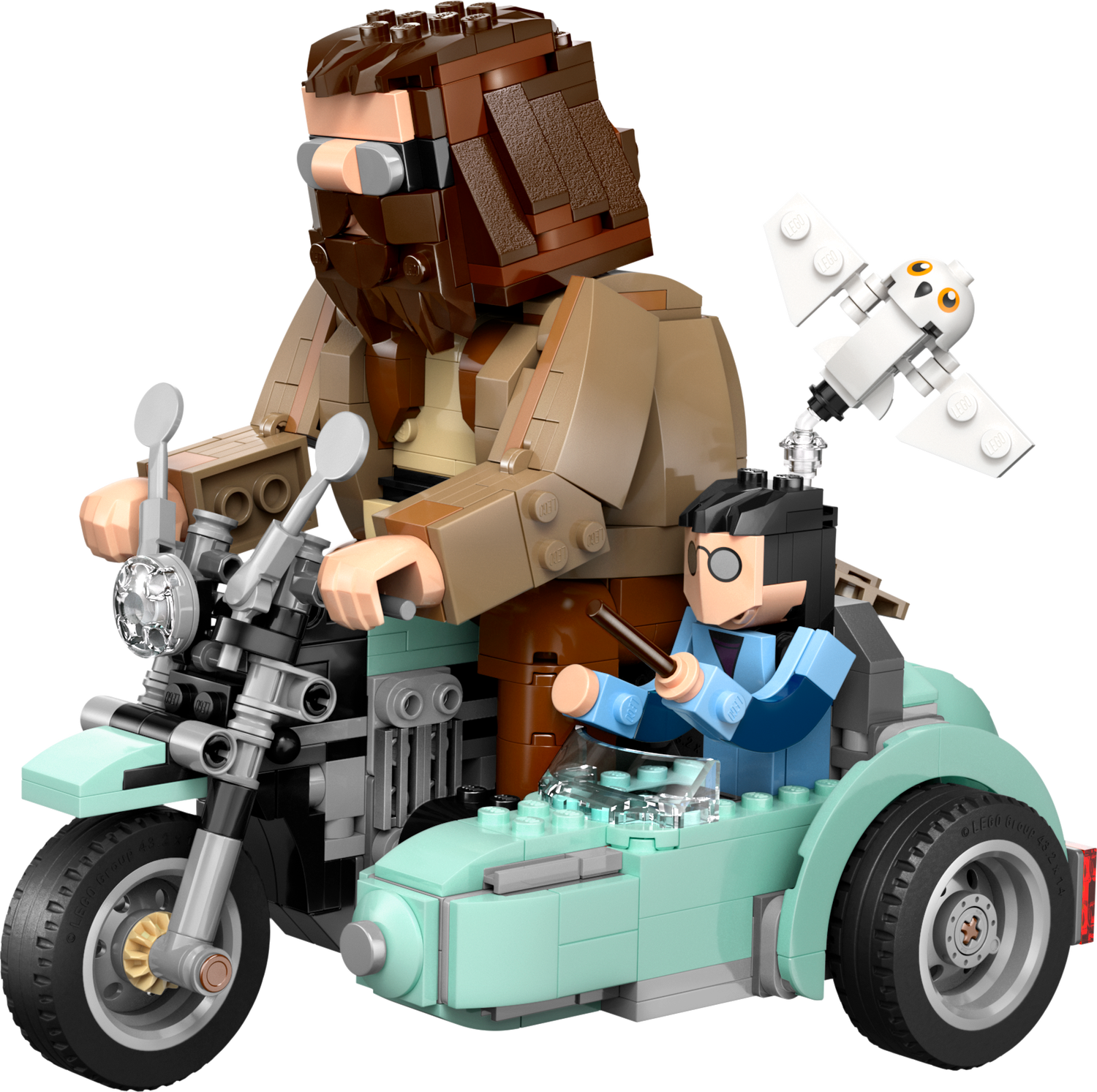 Конструктор Lego Harry Potter Поїздка Геґріда й Гаррі на мотоциклі фото №2