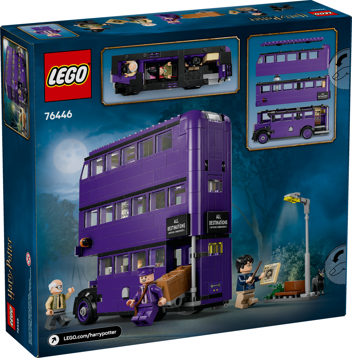 Конструктор Lego Harry Potter Пригоди на Лицарському автобусі фото №9