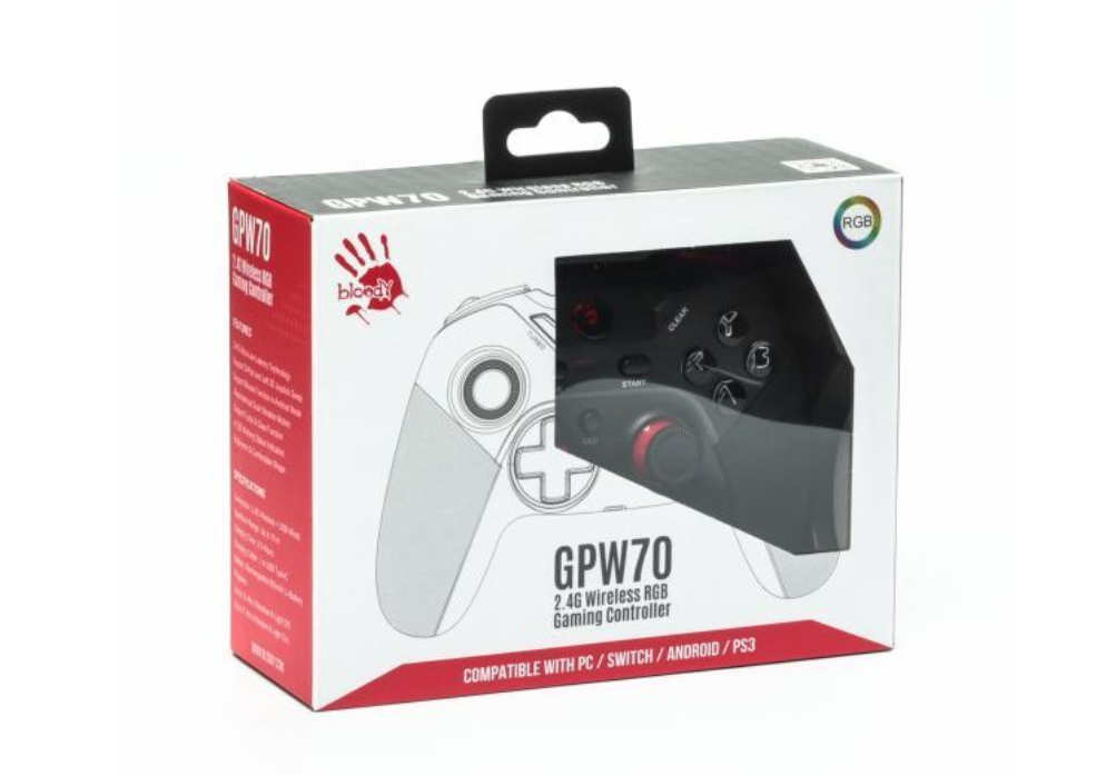 Геймпад A4Tech Bloody GPW70 (Sports Black) фото №9