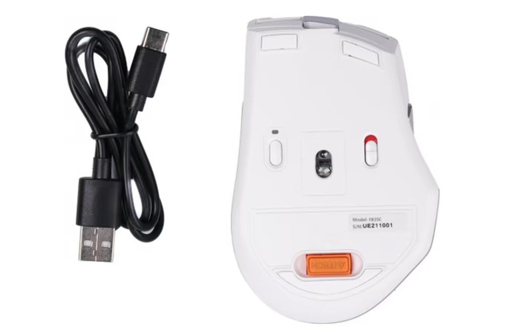 Компьютерная мыш A4Tech Fstyler FB35C (Icy White) фото №4