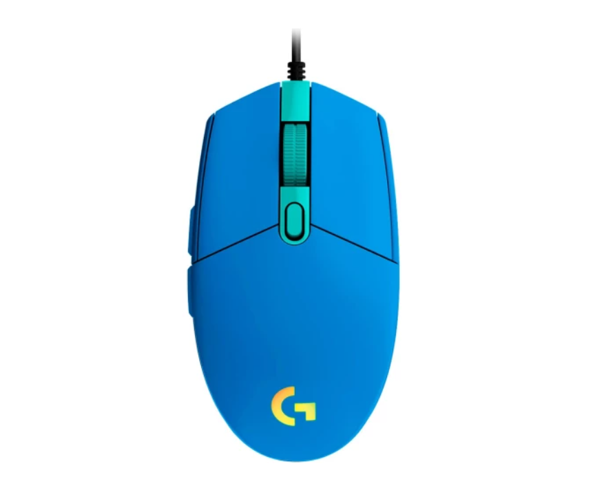 Компьютерная мыш Logitech G203 Gaming Lightsync RGB Blue (910-005792)