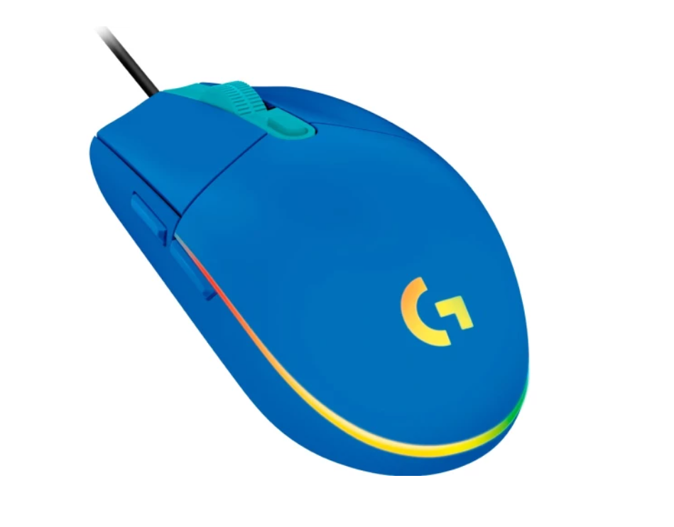 Компьютерная мыш Logitech G203 Gaming Lightsync RGB Blue (910-005792) фото №2