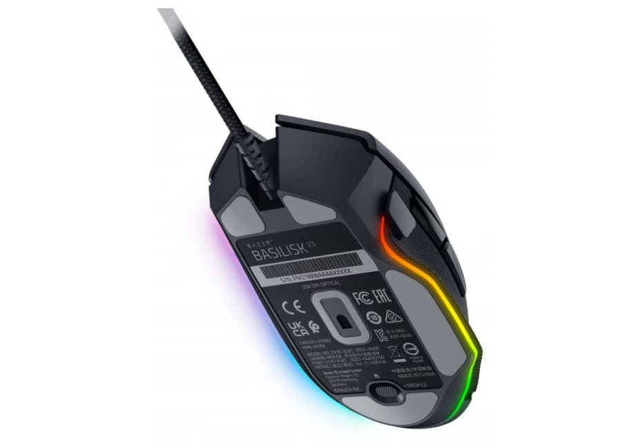 Комп'ютерна миша Razer Basilisk V3 USB Black (RZ01-04000100-R3M1) фото №6