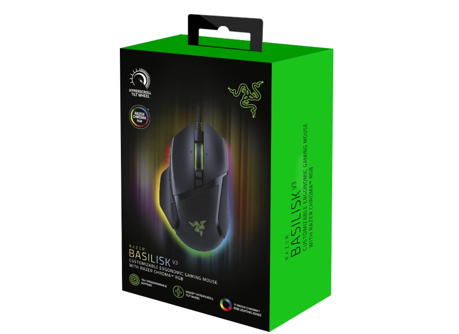 Комп'ютерна миша Razer Basilisk V3 USB Black (RZ01-04000100-R3M1) фото №10