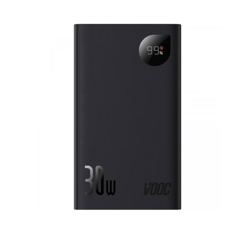 Мобільна батарея Baseus Adaman 2 20000mAh 30W, PD, QC/3.0, SCP, Oppo Super VOOC (PPAD050101)