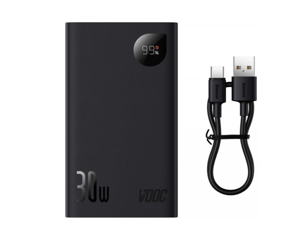 Мобільна батарея Baseus Adaman 2 20000mAh 30W, PD, QC/3.0, SCP, Oppo Super VOOC (PPAD050101) фото №6