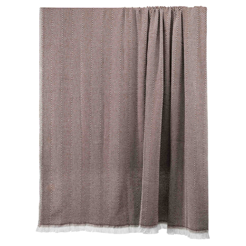 Плед Ardesto Summer 190x220см, 100% бавовна, коричневий (ART0920SR) фото №6