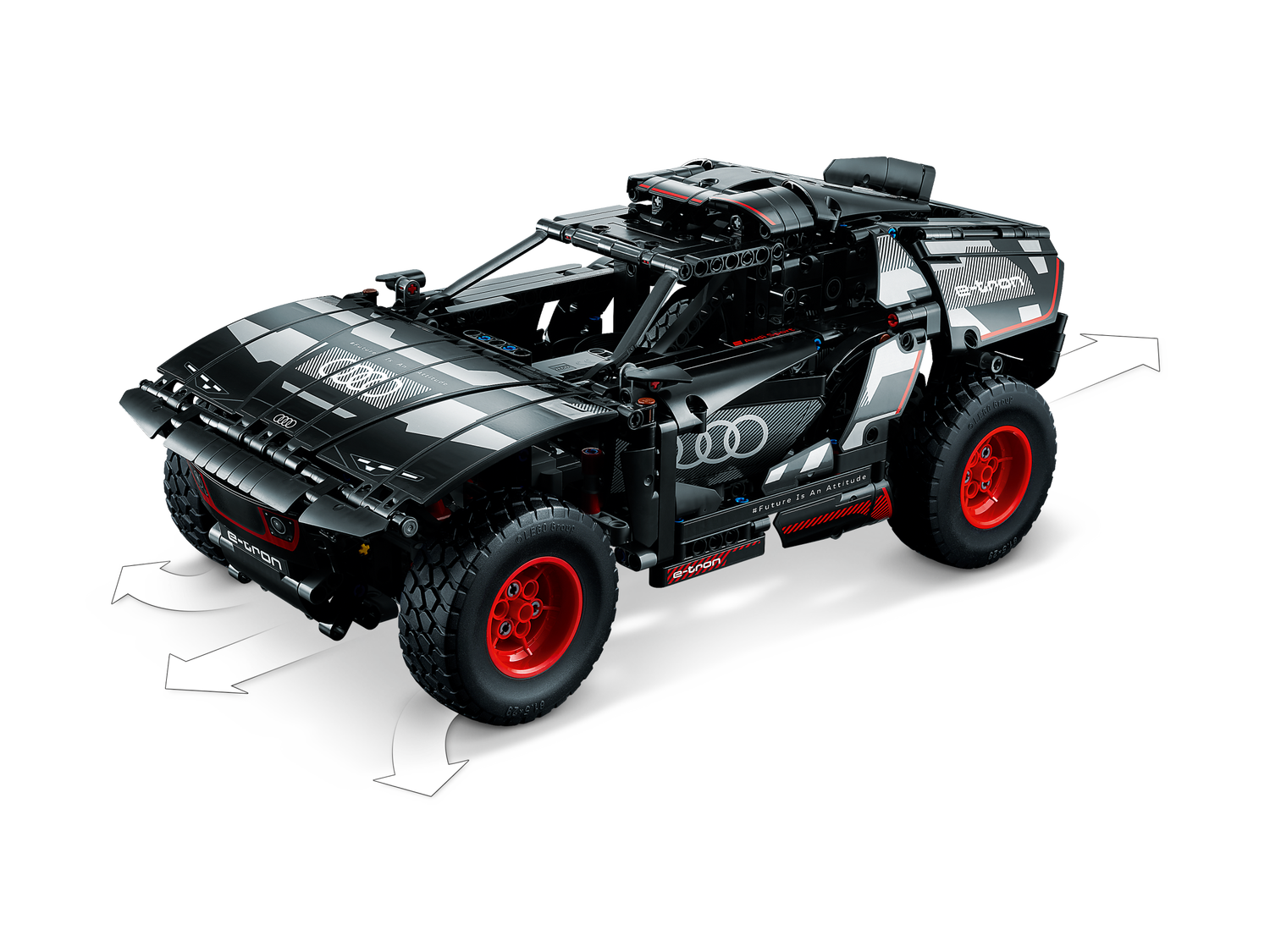 Конструктор Lego Technic Audi RS Q e-tron 914 деталей (42160) фото №3