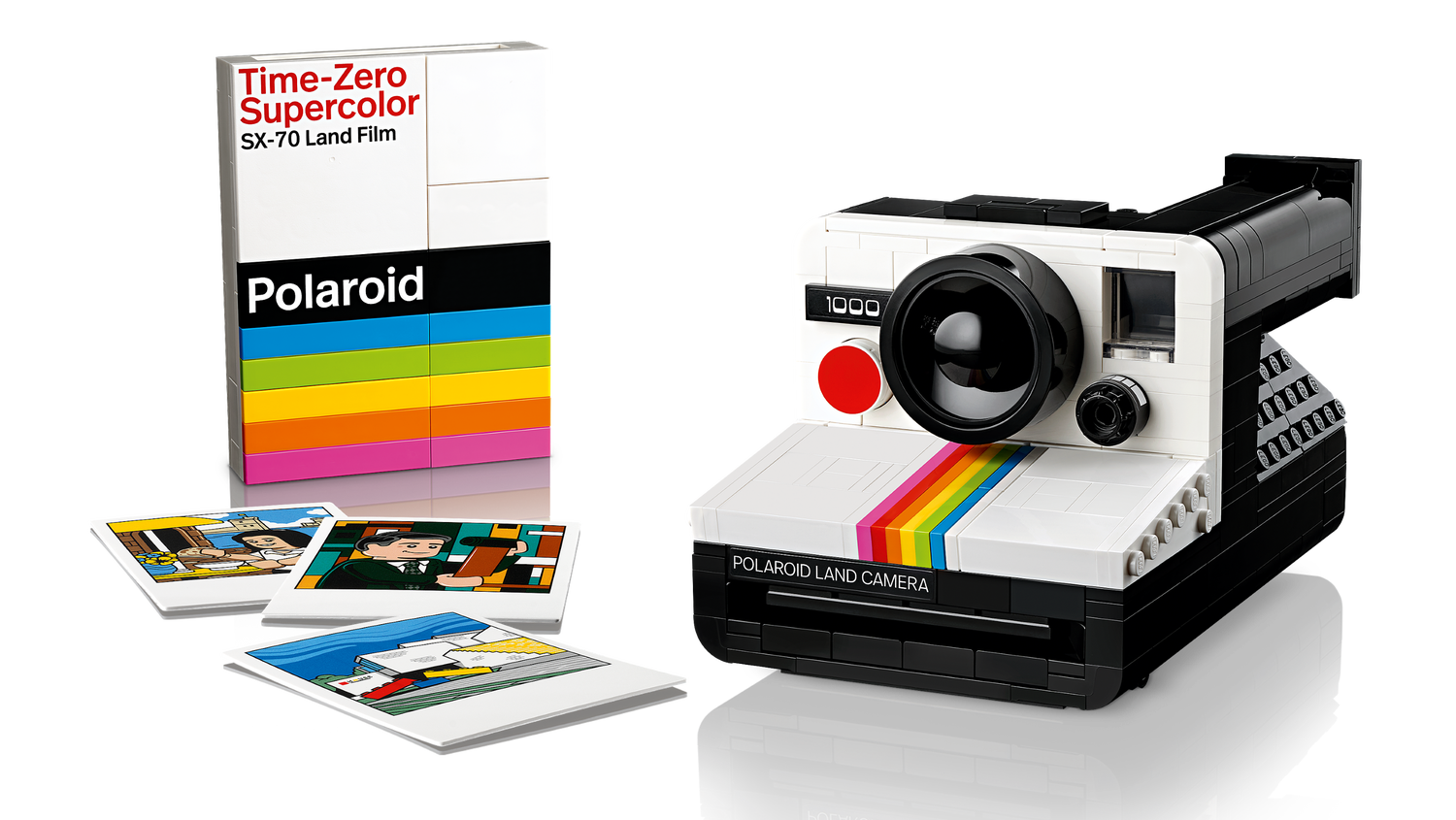Конструктор Lego Ideas Polaroid OneStep SX-70 фото №3