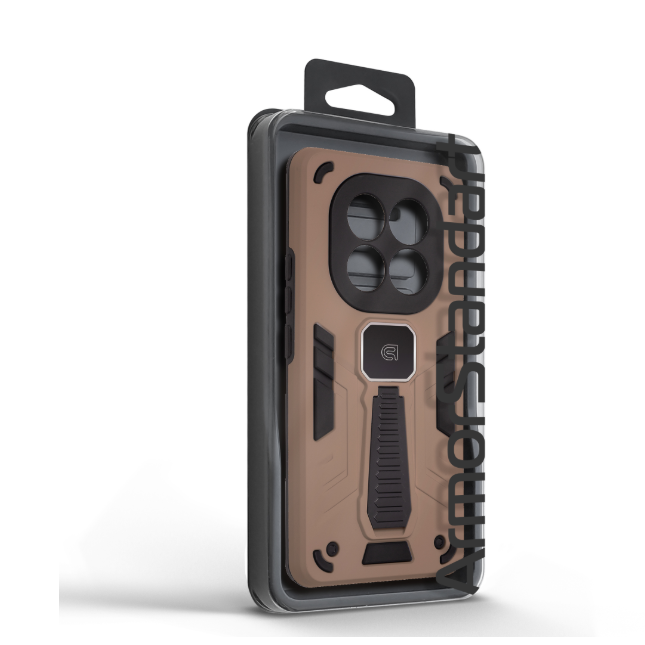 Чехол для телефона Armorstandart Proover для Xiaomi Redmi Note 14 Pro  5G Brown (ARM85795) фото №3