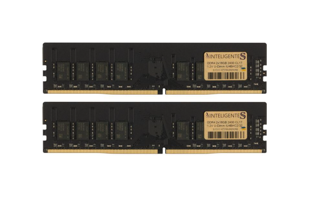 Модуль памяти для компьютера INTELIGENTES DDR4 32GB (2x16GB) 2400 MHz (IU4BHC2/32)