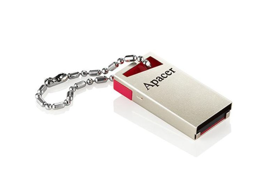 Флешка Apacer USB 2.0 AH112 64GB Red фото №4