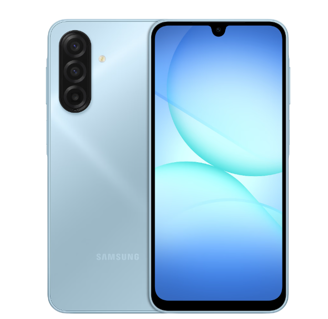 Смартфон Samsung Galaxy A17 8/256GB Light Blue (SM-A175FLBEEUC)
