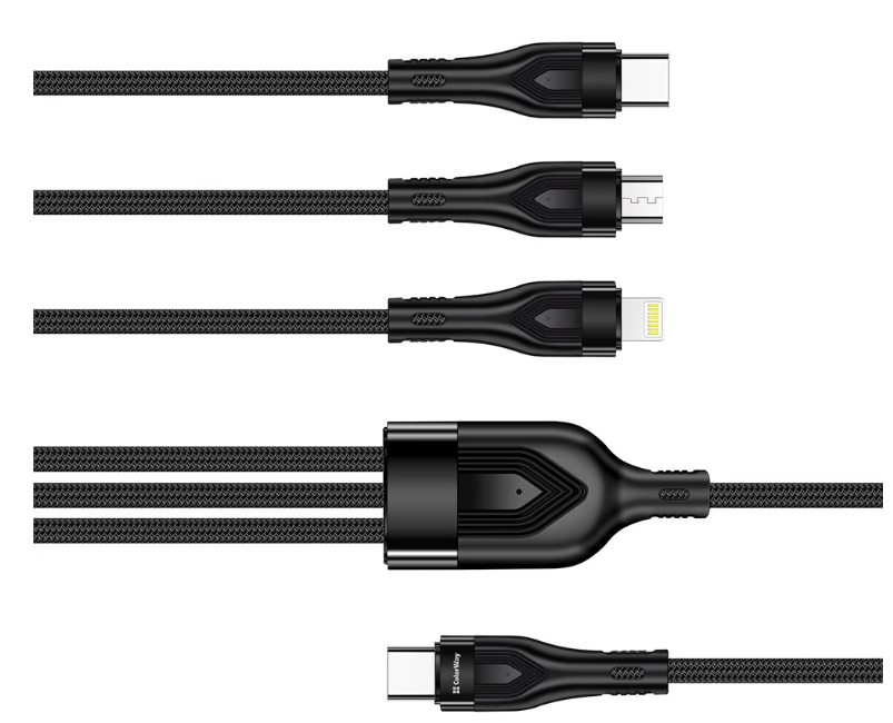 Кабель USB Colorway CW-CBPDU3060-BK фото №5