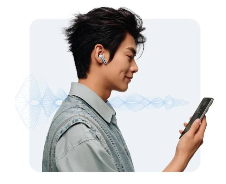 Навушники Xiaomi Redmi Buds 6 Active Transparent Blue (BHR8394GL) фото №6 Навушники Xiaomi Redmi Buds 6 Active Transparent Blue (BHR8394GL) фото №6