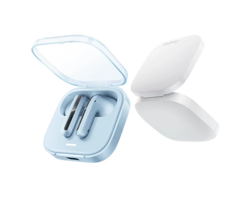 Навушники Xiaomi Redmi Buds 6 Active Transparent Blue (BHR8394GL) фото №2 Навушники Xiaomi Redmi Buds 6 Active Transparent Blue (BHR8394GL) фото №2