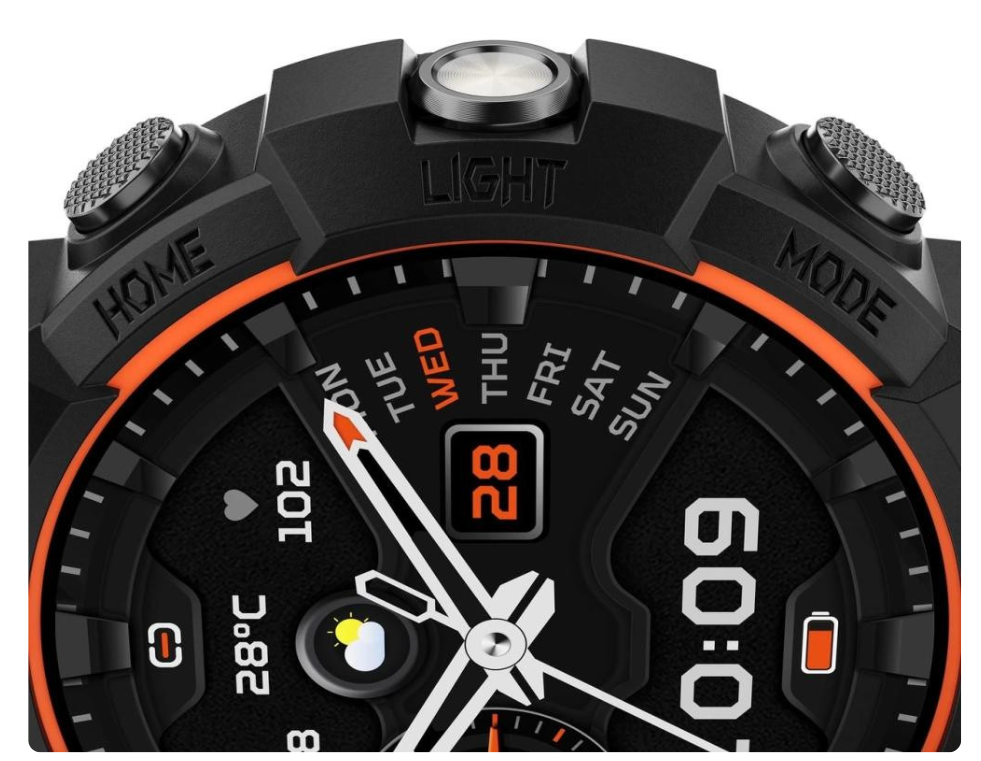 Смарт-часы SHARK GS3 Sport Lava Black фото №6
