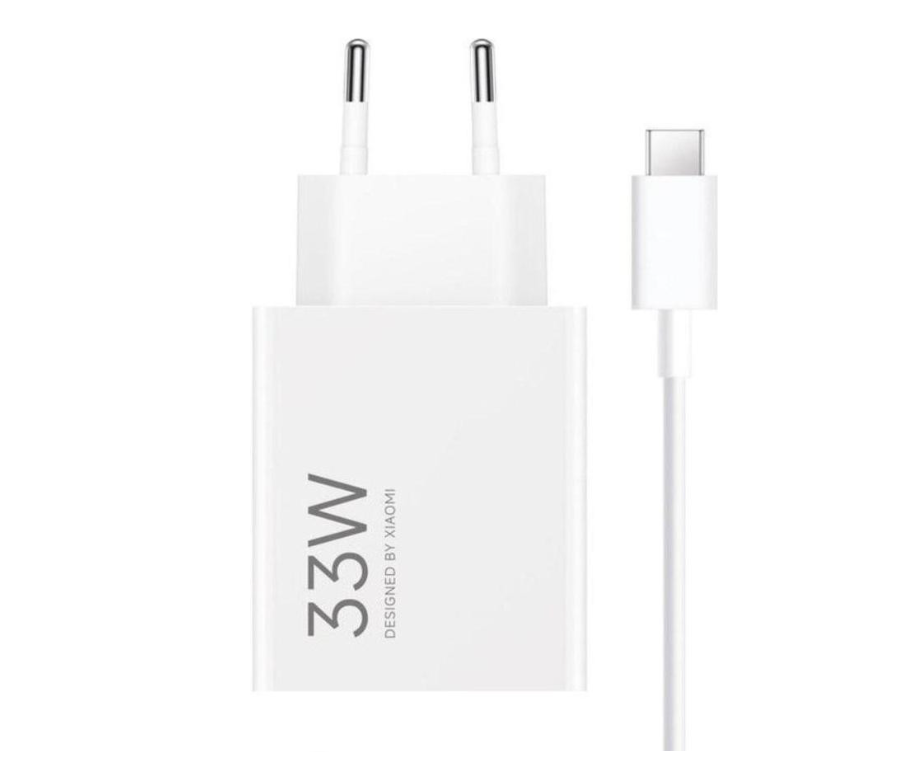 МЗП Xiaomi Wall Charger 33W White Type-C Cable (BHR9956EU) фото №3