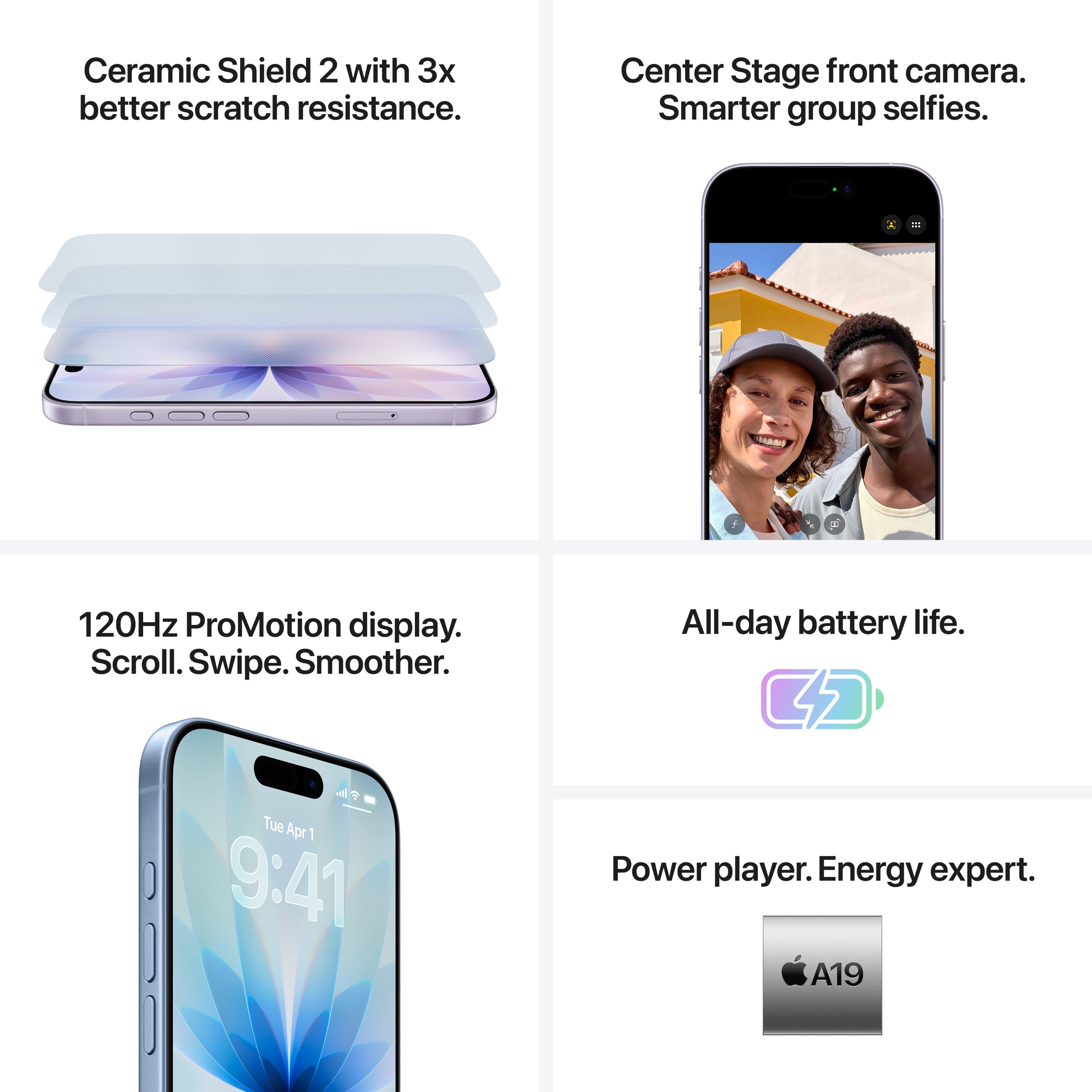 Смартфон Apple iPhone 17 256 GB Lavender фото №10