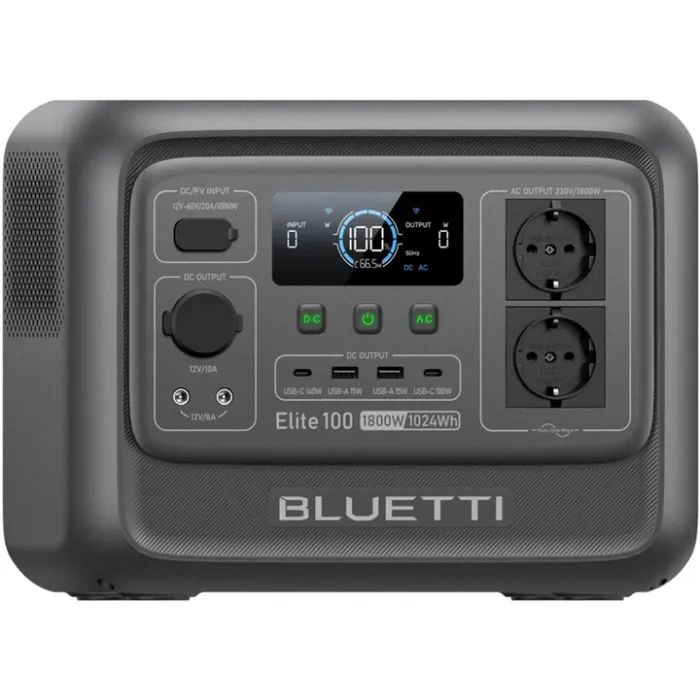 Портативна зарядна станція Bluetti Elite 100 V2, 1800W 1024Wh (EL100V2) фото №2