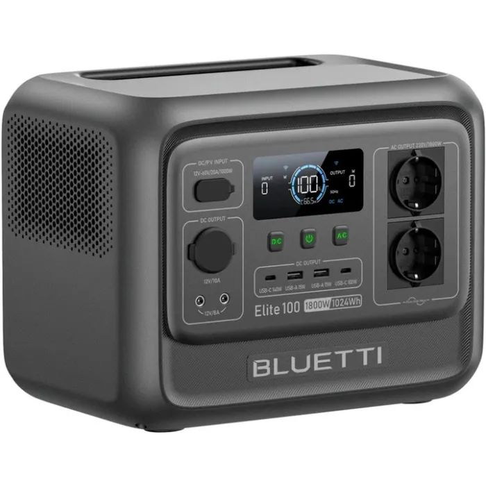 Портативна зарядна станція Bluetti Elite 100 V2, 1800W 1024Wh (EL100V2) фото №5