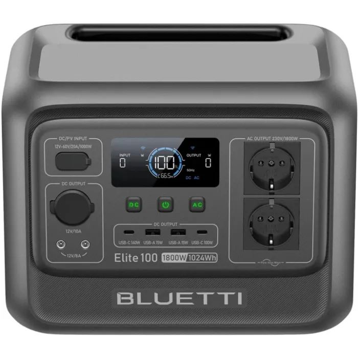 Портативна зарядна станція Bluetti Elite 100 V2, 1800W 1024Wh (EL100V2) фото №4