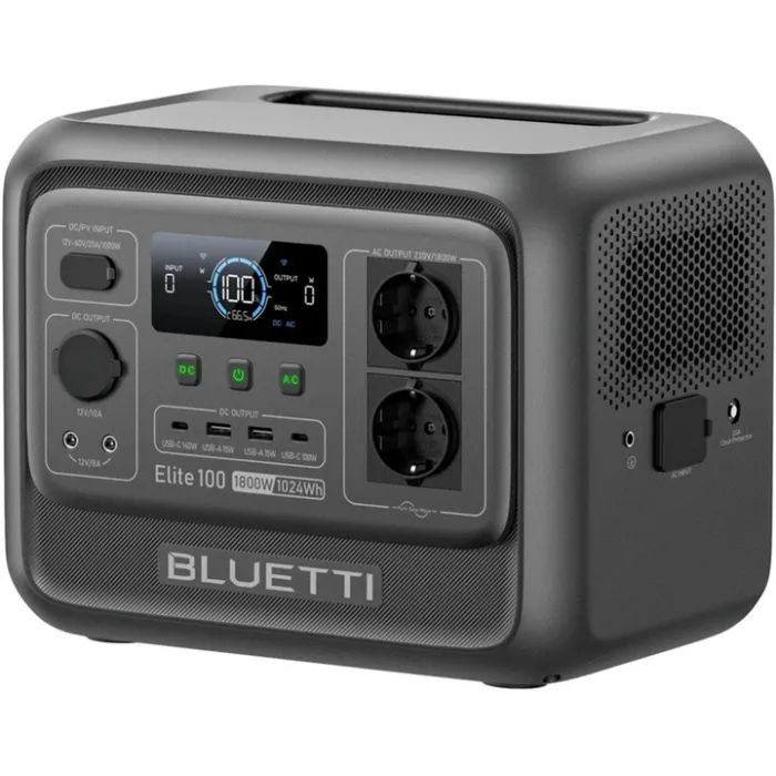 Портативна зарядна станція Bluetti Elite 100 V2, 1800W 1024Wh (EL100V2) фото №6