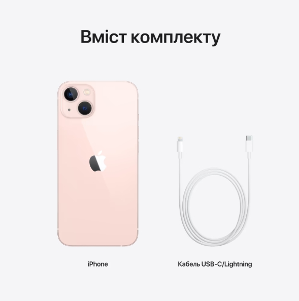 Смартфон Apple iPhone 13 128GB Pink (REF EKO) фото №7