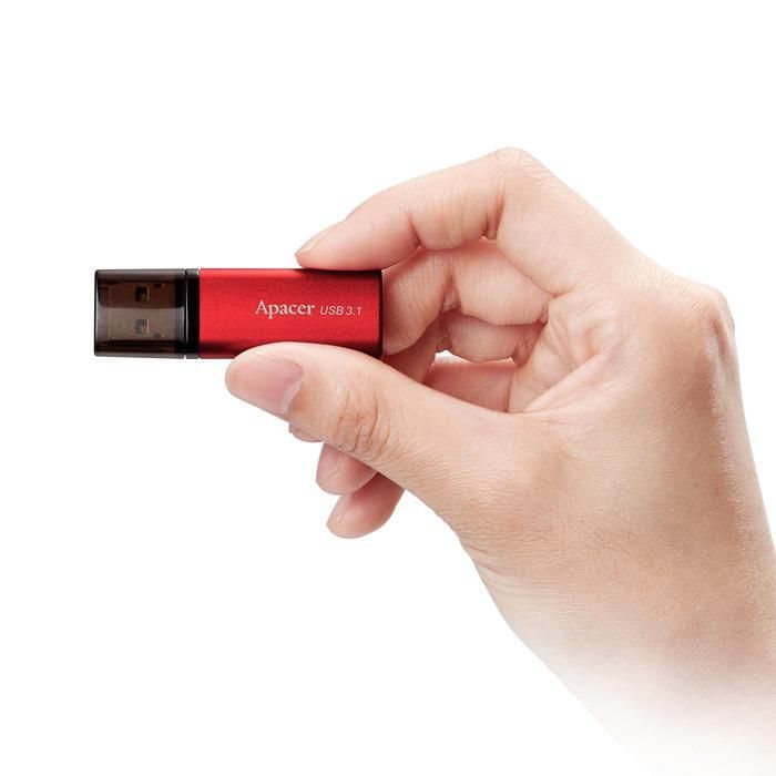 Флешка Apacer USB 3.2 Gen 1 AH25B 64Gb Red фото №4