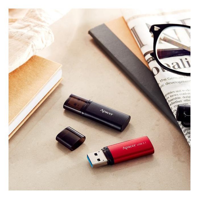 Флешка Apacer USB 3.2 Gen 1 AH25B 64Gb Red фото №5