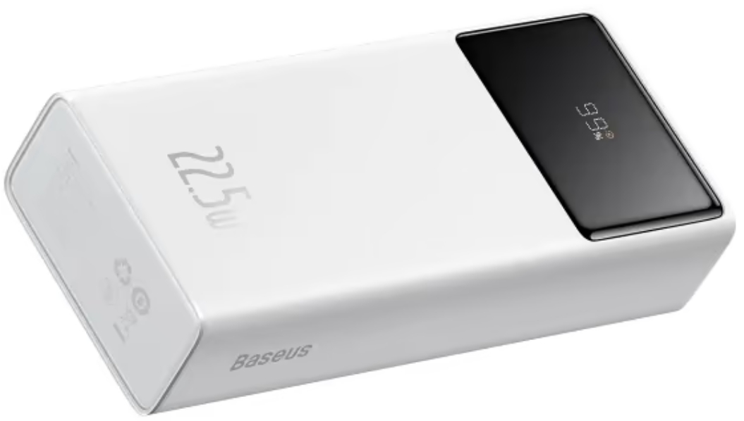 Мобильная батарея Baseus Star-Lord Digital Display 30000mAh 22.5W White (PPXJ080102) фото №6