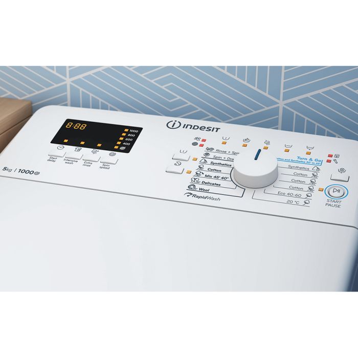 Пральна машина Indesit BTWS50400EU/N фото №7