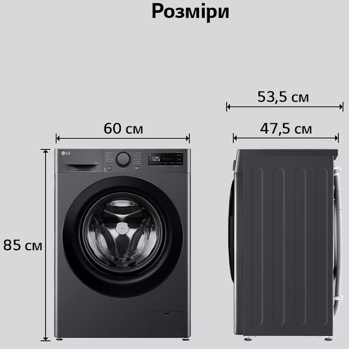 Пральна машина LG F2R5FG6J фото №16
