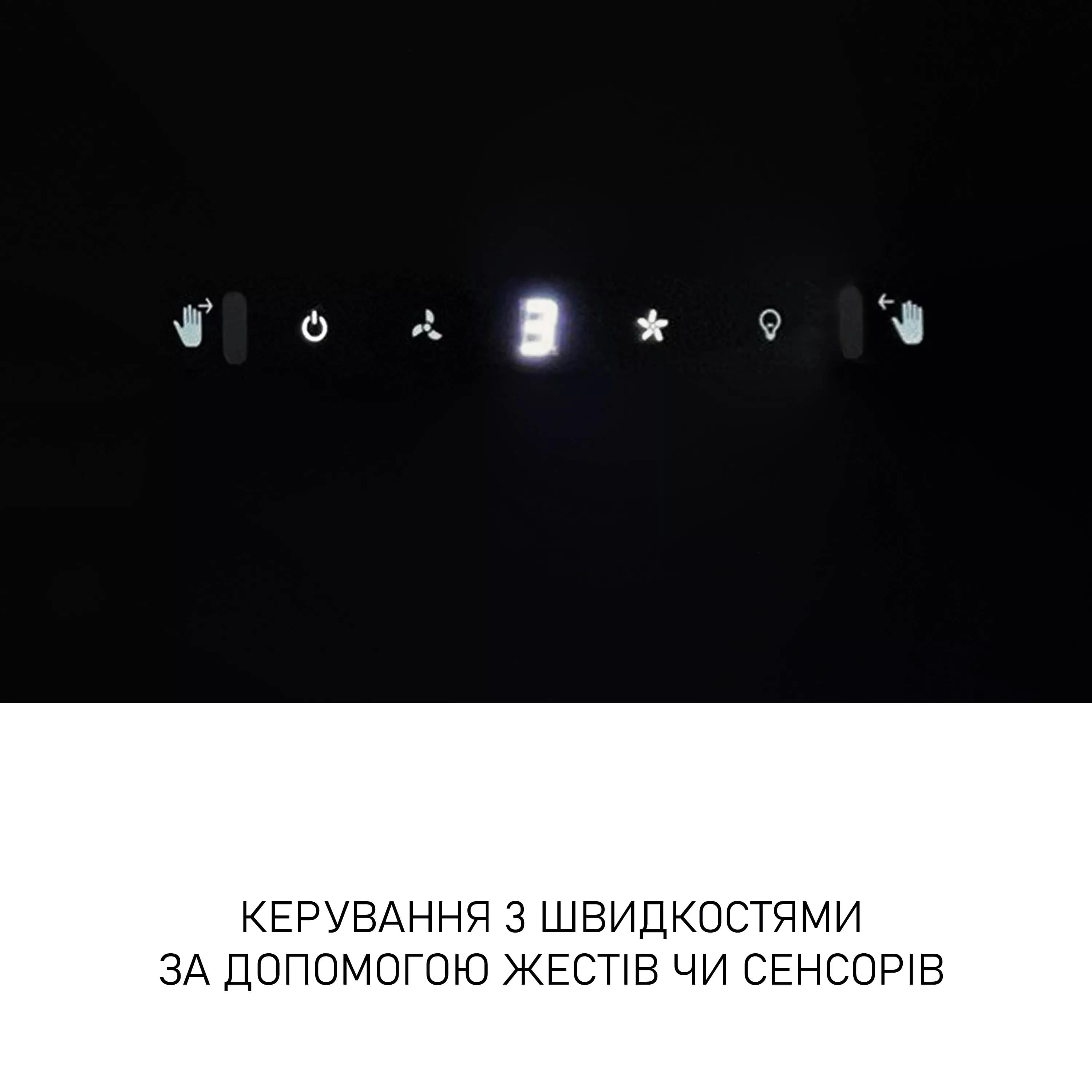 Витяжки Minola HVS 6612 BL 1000 LED фото №2