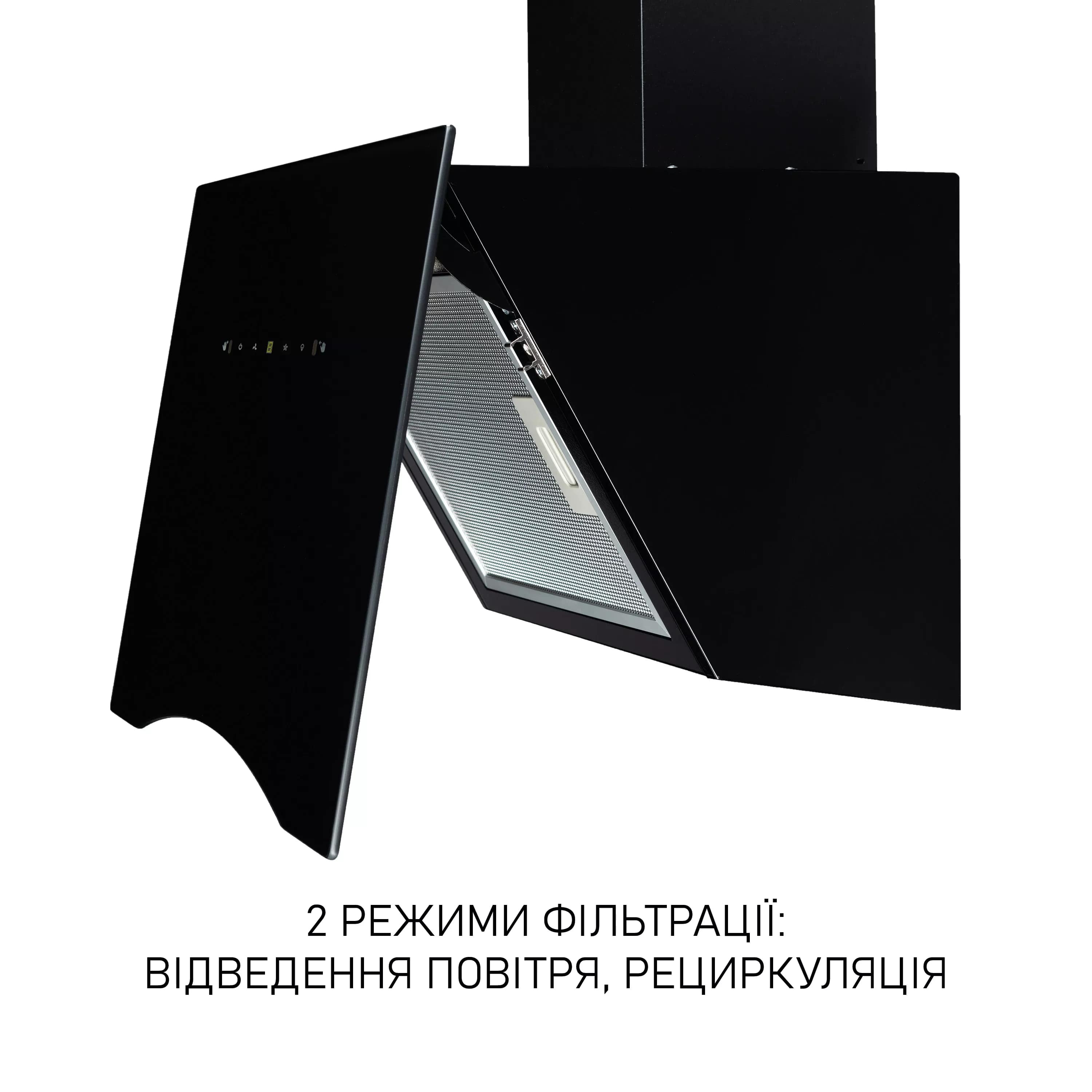 Витяжки Minola HVS 6612 BL 1000 LED фото №3