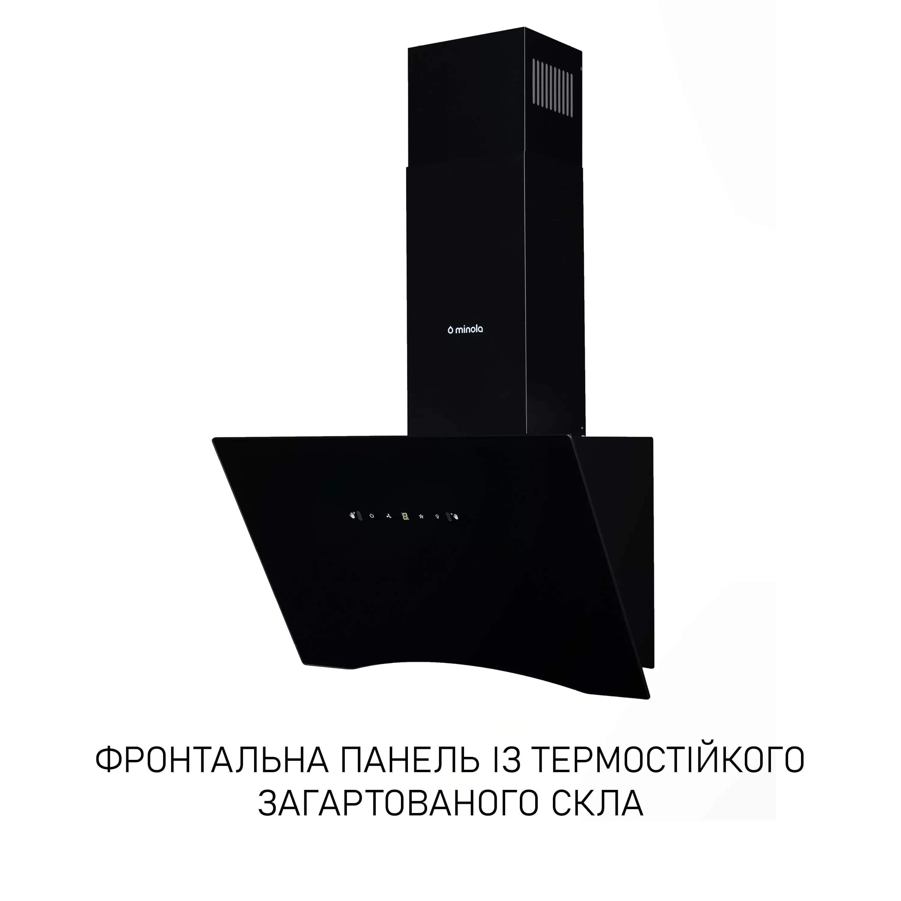 Витяжки Minola HVS 6612 BL 1000 LED фото №5