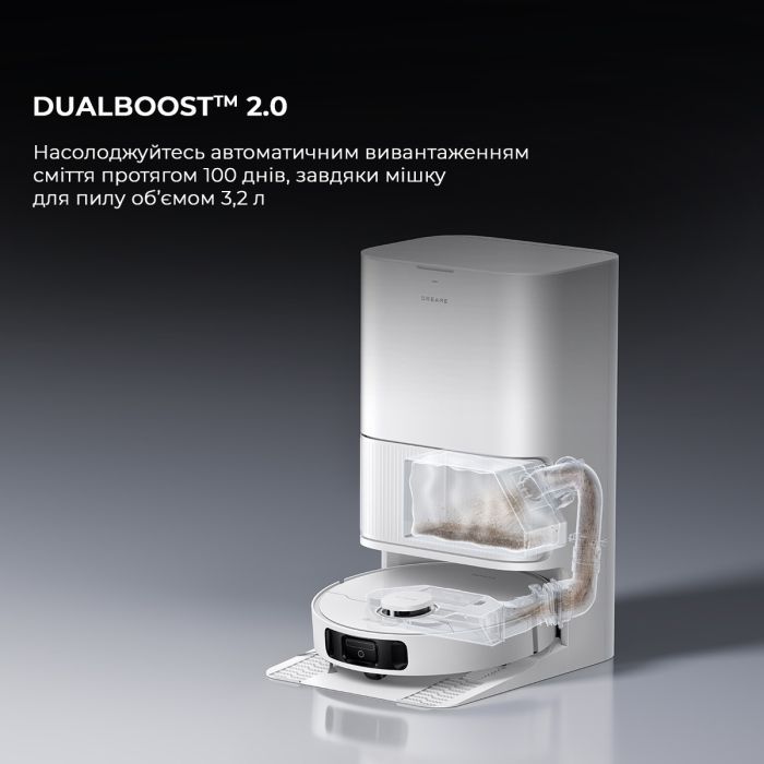 Пылесос робот Dreamе Bot D20 Ultra (RLD31SE) фото №4