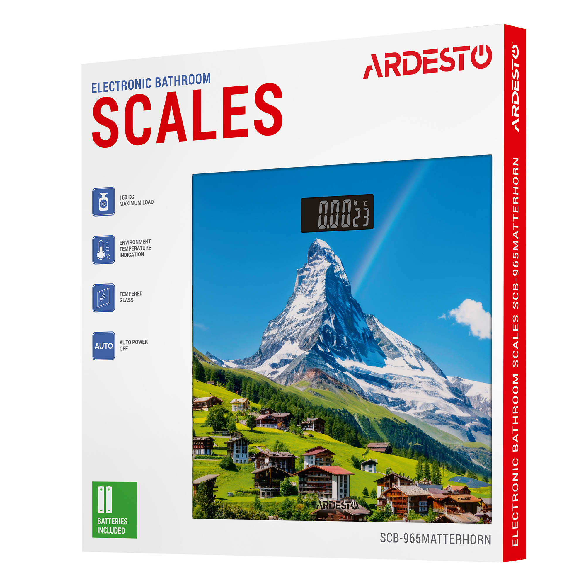 Ваги підлогові Ardesto SCB-965MATTERHORN фото №5