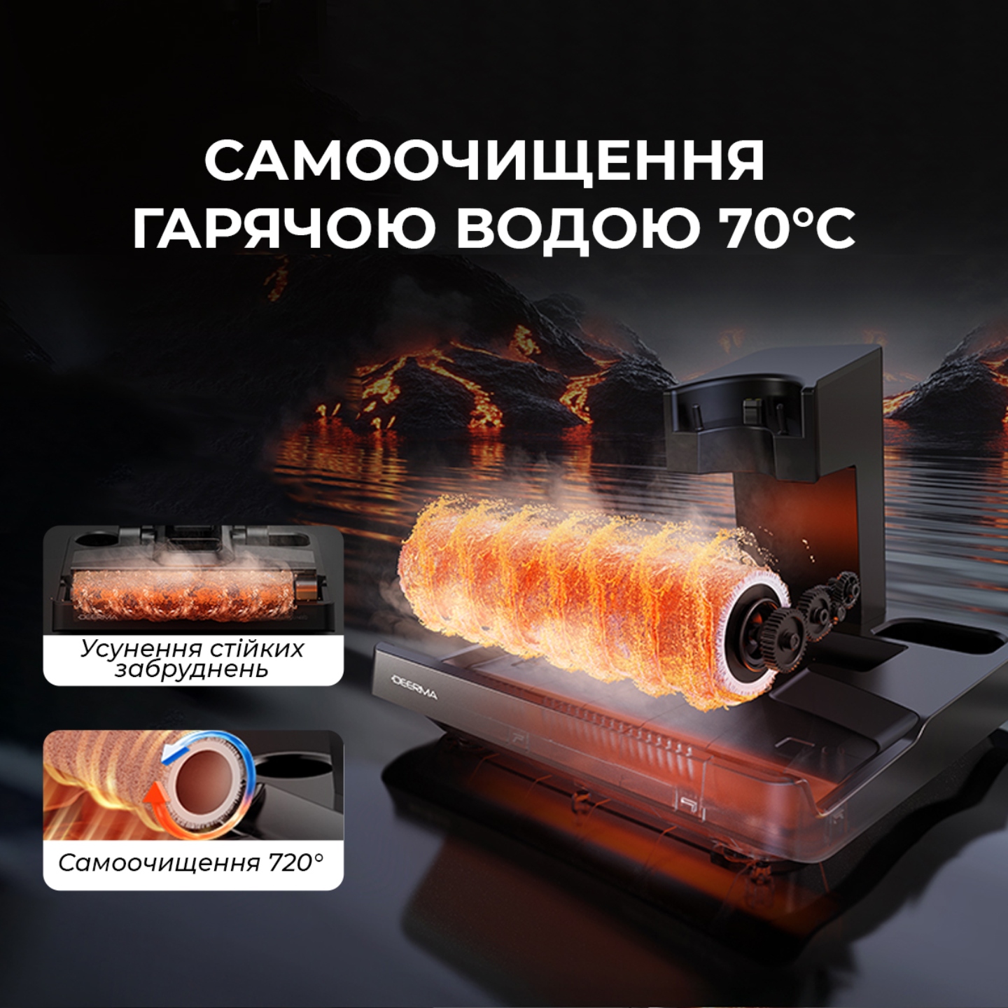 Пилосос акумуляторний Deerma VX100 ULTRA фото №7