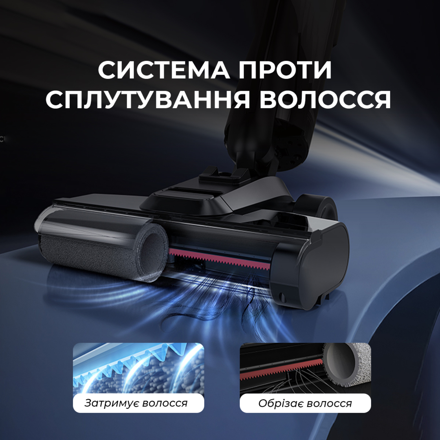 Пилосос акумуляторний Deerma VX100 ULTRA фото №6